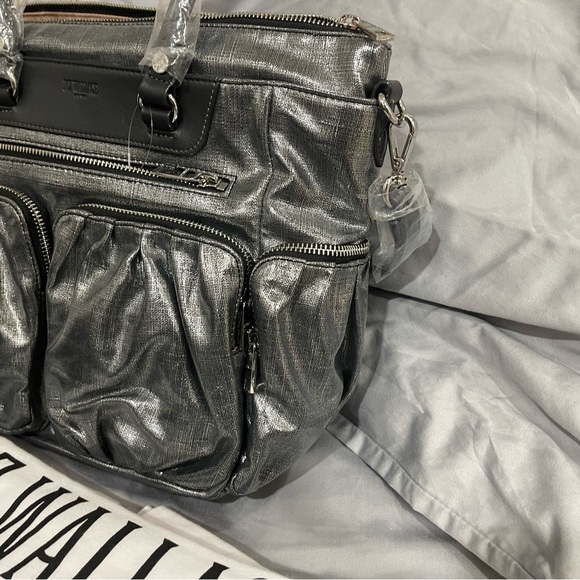 MZ Wallace Abbey Graphite Glazed Purse - Picture 6 of 8